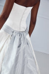 Blue Sash - Amsale Archive, dress from Collection Amsale