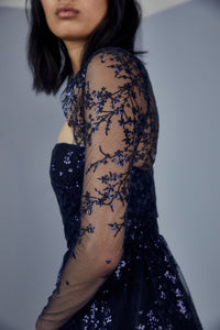 P374 - Long sleeve bolero