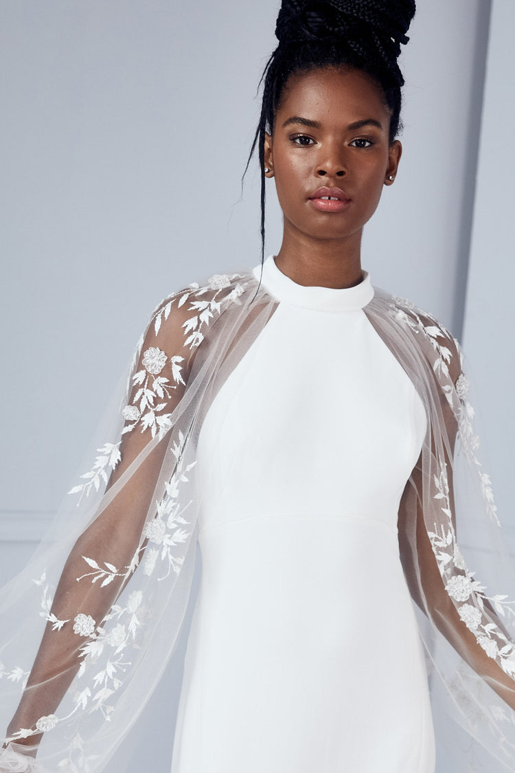 Kier, dress from Collection Amsale, Fabric: crepe
