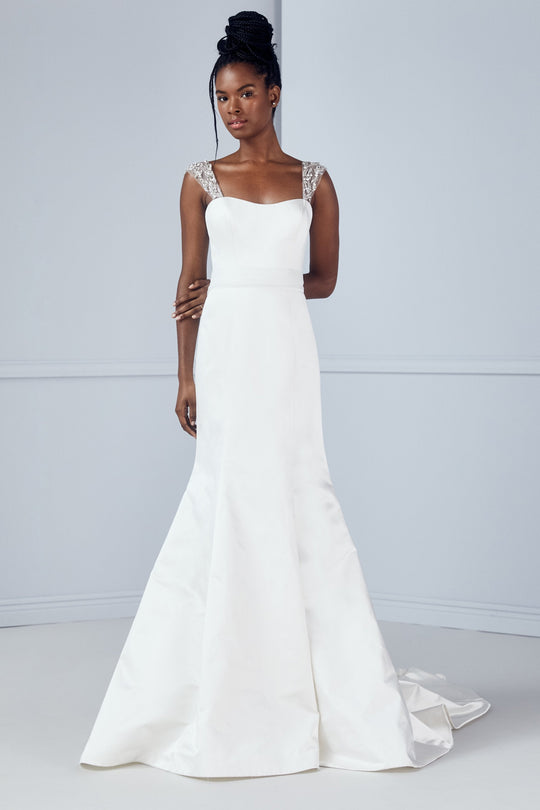 Stokely, $4,695, dress from Collection Amsale, Fabric: satin