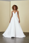 Smith, dress from Collection Amsale, Fabric: mikado