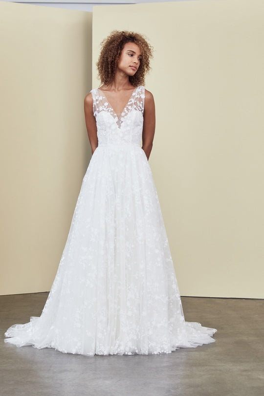 Elliot, $2,595, dress from Collection Amsale