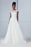 Lakin, dress from Collection Amsale, Fabric: organza
