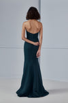 Agnes, dress from Collection Amsale, Fabric: faille
