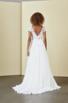 Tia, dress from Collection Amsale, Fabric: silk-chiffon