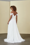 Julia, dress from Collection Amsale, Fabric: silk-chiffon