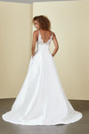 Smith, dress from Collection Amsale, Fabric: mikado