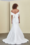 Landon, dress from Collection Amsale, Fabric: mikado