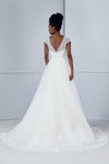 Lakin, dress from Collection Amsale, Fabric: organza