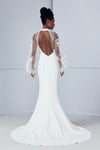 Kier, dress from Collection Amsale, Fabric: crepe