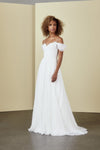 Julia, dress from Collection Amsale, Fabric: silk-chiffon