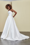 Rainey, dress from Collection Amsale, Fabric: mikado