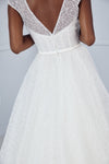 Lakin, dress from Collection Amsale, Fabric: organza