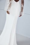 Kier, dress from Collection Amsale, Fabric: crepe