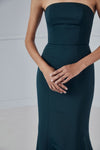 Agnes, dress from Collection Amsale, Fabric: faille