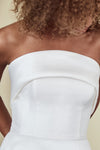 Rainey, dress from Collection Amsale, Fabric: mikado