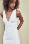 Donna, dress from Collection Amsale, Fabric: crepe