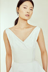 Cambridge, dress from Collection Amsale, Fabric: faille