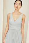 Justine, dress from Collection Amsale, Fabric: flat-chiffon