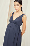 Fletcher - Maternity Dress, dress from Collection Amsale, Fabric: flat-chiffon