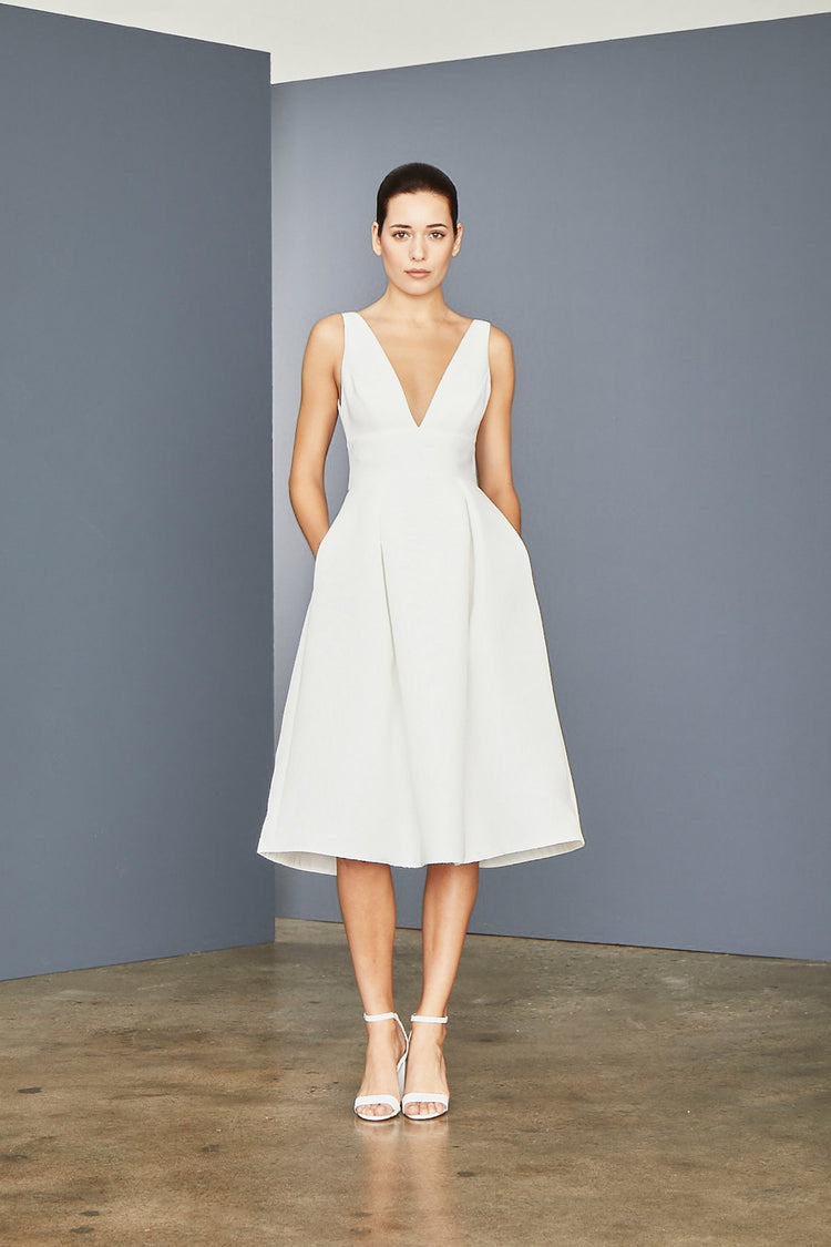 LW152 - Deep V-neck Dress, dress from Collection Amsale