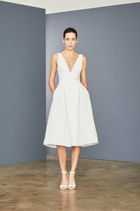 LW152 - Deep V-neck Dress
