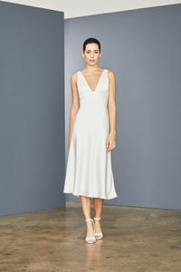 LW153 - Bias Cut Satin Dress