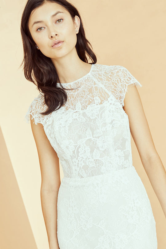 Jean, $2,395, dress from Collection Amsale