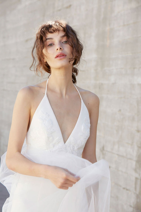 Olivia, $2,595, dress from Collection Amsale