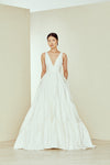 Connor, dress from Collection Amsale, Fabric: faille