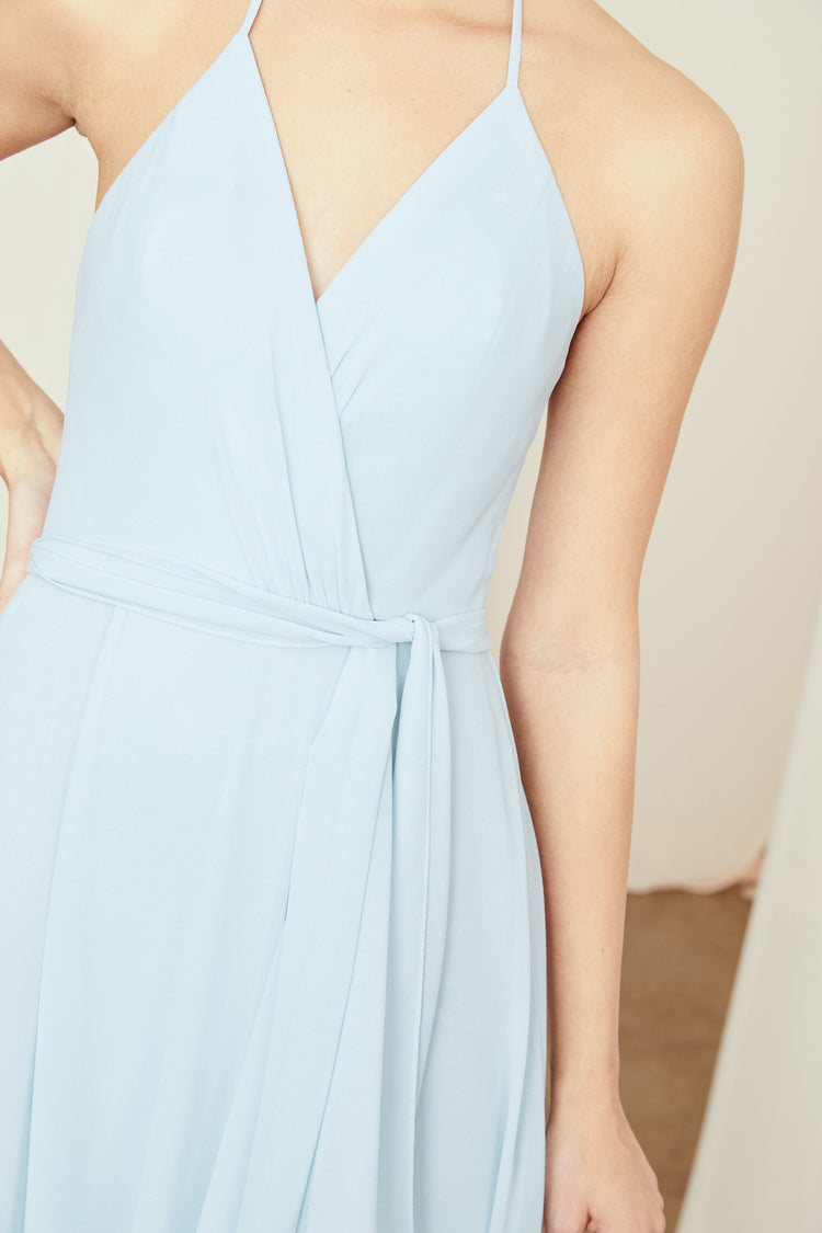 Carmelle, dress from Collection Amsale, Fabric: flat-chiffon