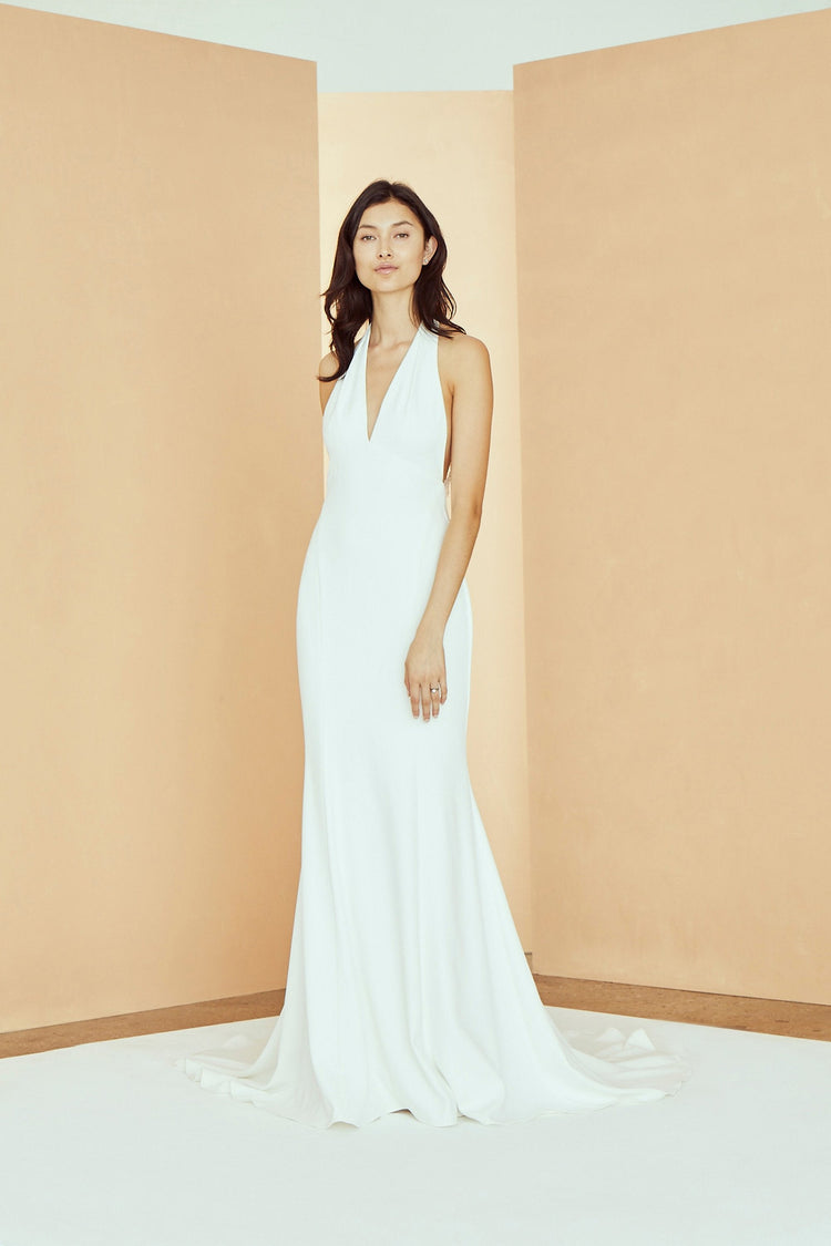 Shawn, dress from Collection Amsale