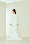 Vika, dress from Collection Amsale, Fabric: crepe