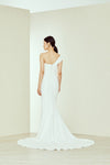 Adriana, dress from Collection Amsale, Fabric: crepe