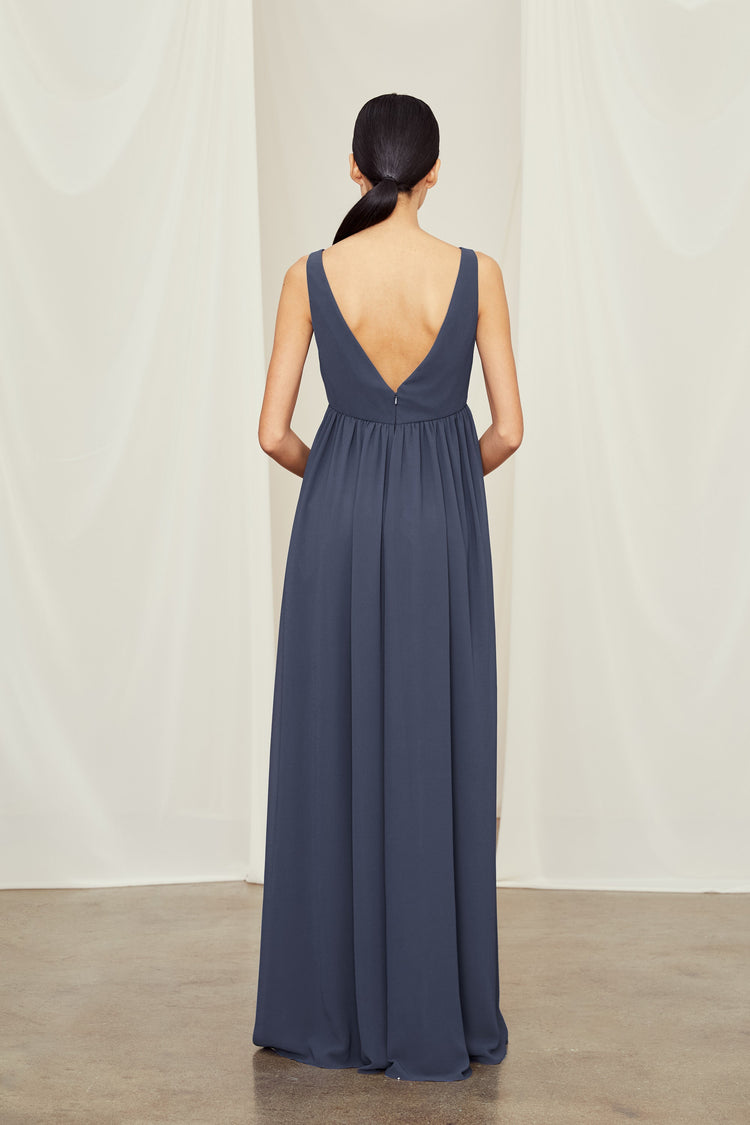 Fletcher - Maternity Dress, dress from Collection Amsale, Fabric: flat-chiffon