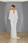 P358 - Cape Gown, dress from Collection Amsale, Fabric: crepe