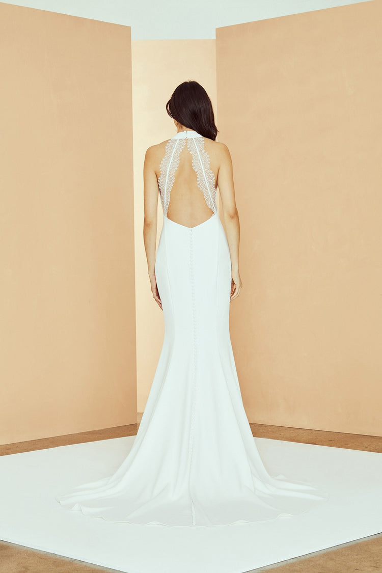 Shawn, dress from Collection Amsale