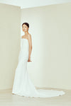 Adriana, dress from Collection Amsale, Fabric: crepe