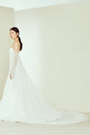 Angeline, dress from Collection Amsale, Fabric: faille