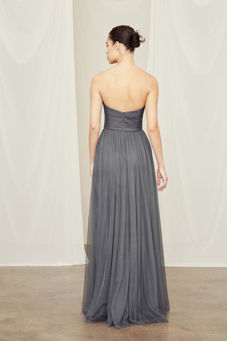Ashby, dress from Collection Amsale, Fabric: tulle