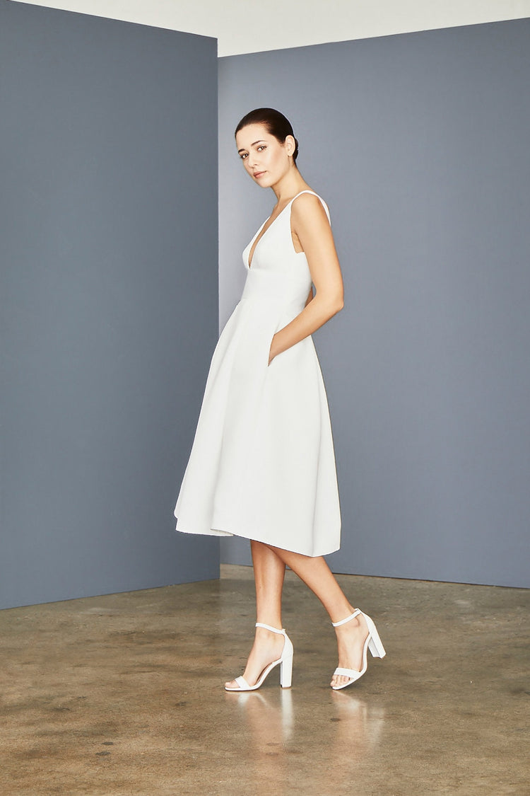 LW152 - Deep V-neck Dress, dress from Collection Amsale