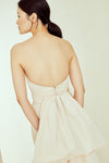 Marland, dress from Collection Amsale, Fabric: moire