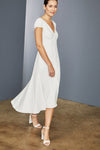 LW155 - Front Button V-neck Dress, dress from Collection Amsale