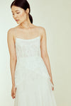 Ari, dress from Collection Amsale, Fabric: chantilly