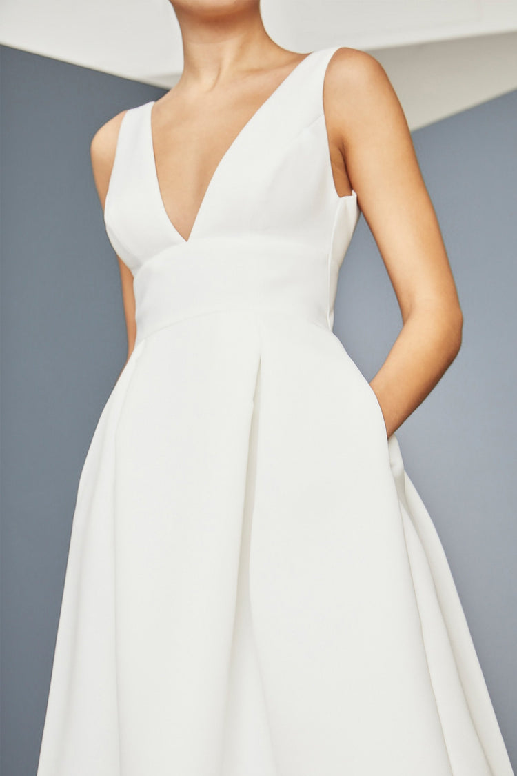 LW152 - Deep V-neck Dress, dress from Collection Amsale