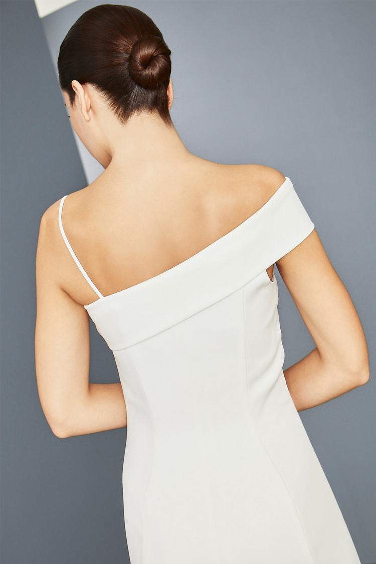 LW156 - Asymmetrical Sheath Dress, dress from Collection Amsale