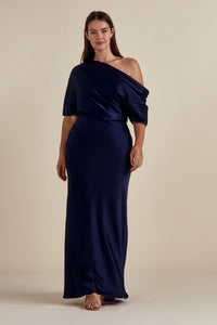 P359S - Draped Bodice Gown - RTS