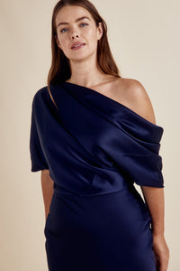 P359S - Draped Bodice Gown - RTS
