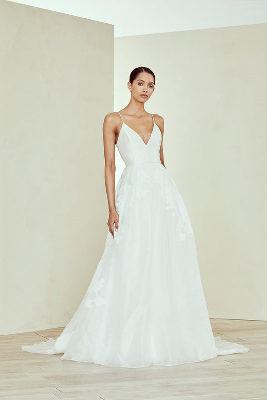 Davis, $6,795, dress from Collection Amsale