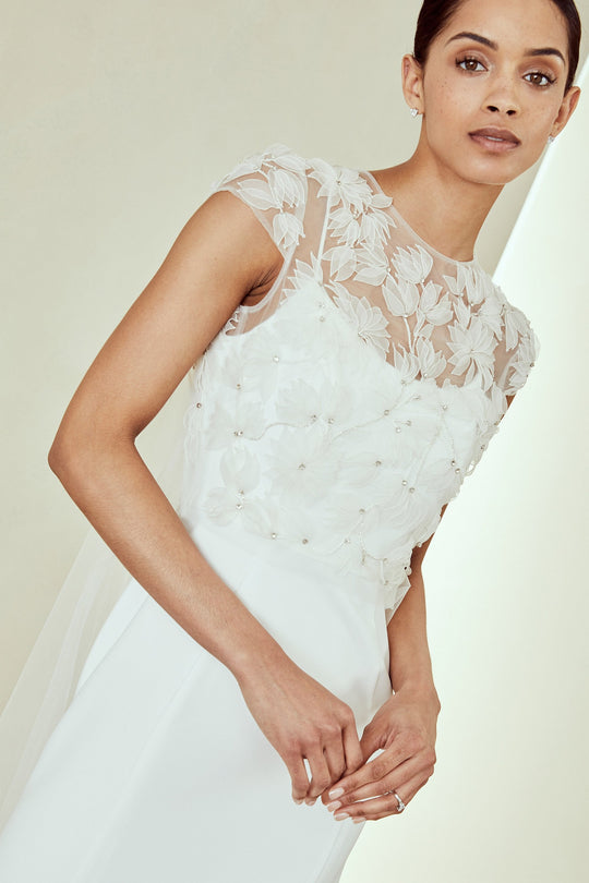 Kimbrell, $5,495, dress from Collection Amsale